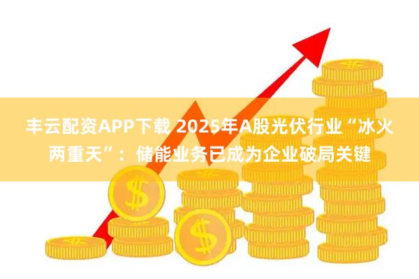 丰云配资APP下载 2025年A股光伏行业“冰火两重天”:储能业务已成为企业破局关键